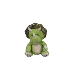 Spark Create Imagine Dinosaur Plush Talks Moves Singing Green Dino Triceratops